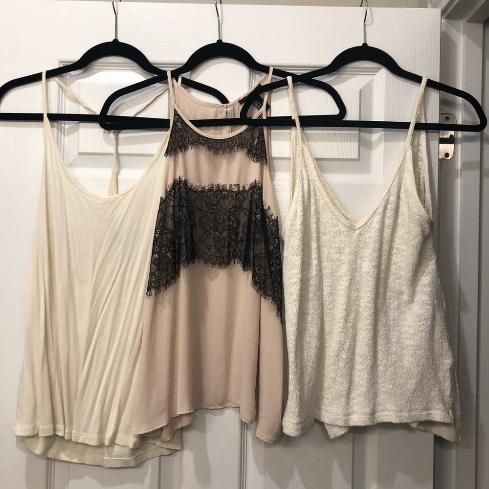 Three tank top bundle